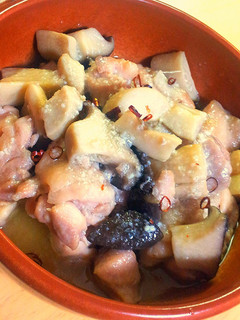 鶏肉とキノコのやわらかアヒージョ-レシピのメイン写真