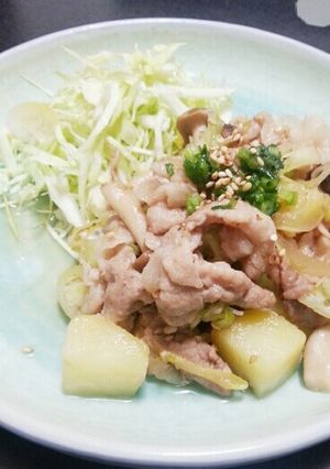 かさまし!?野菜たっぷりしょうが焼き-レシピのメイン写真