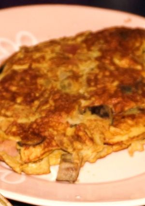 なす玉ねぎのオムレツ-レシピのメイン写真