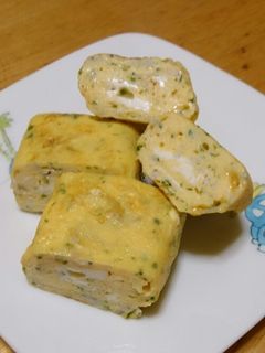 しらすと青海苔の卵焼き♪-レシピのメイン写真