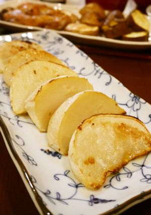 薪ストーブ・オーブン料理＝カブのロースト-レシピのメイン写真