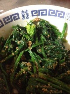 簡単ほうれん草の胡麻和え-レシピのメイン写真