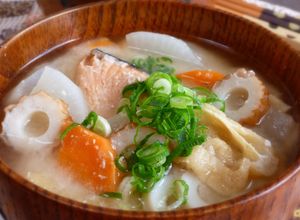 ♡鮭の粕汁♡具が大きい!おばぁちゃんの味-レシピのメイン写真