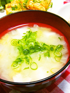 冬の旨み♡とろ~り甘い味噌汁-レシピのメイン写真