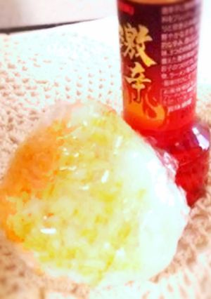 ラー油おにぎり-レシピのメイン写真