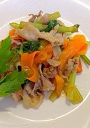 ヘルシー☆超簡単な野菜炒め^ ^-レシピのメイン写真