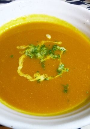おかぼのポタージュ 京都カフェ-レシピのメイン写真