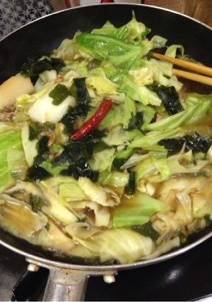 野菜とスープたっぷり和風パスタ-レシピのメイン写真