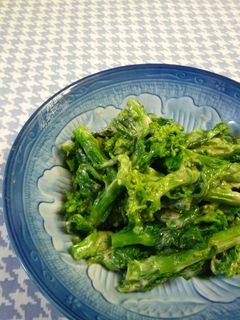 菜の花のからしマヨ和え♪-レシピのメイン写真