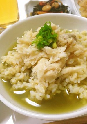 鰆西京焼きの極抹茶だし発芽玄米茶漬け-レシピのメイン写真