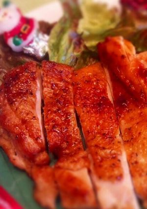 クリスマスにも♪チキンのペッパー焼き♪-レシピのメイン写真