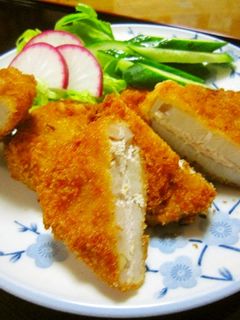 レンコンの鶏ひき肉はさみフライ♪-レシピのメイン写真