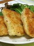 ささみの大葉チーズ挟み香草パン粉焼き