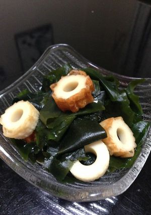 ちくわとわかめの煮浸し-レシピのメイン写真