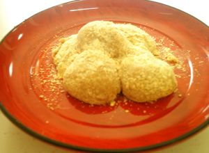 れんこんパウダーで作る＊れんこんもち-レシピのメイン写真