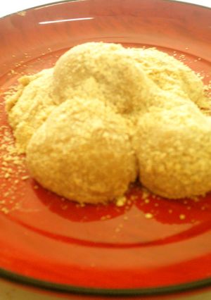 れんこんパウダーで作る＊れんこんもち-レシピのメイン写真