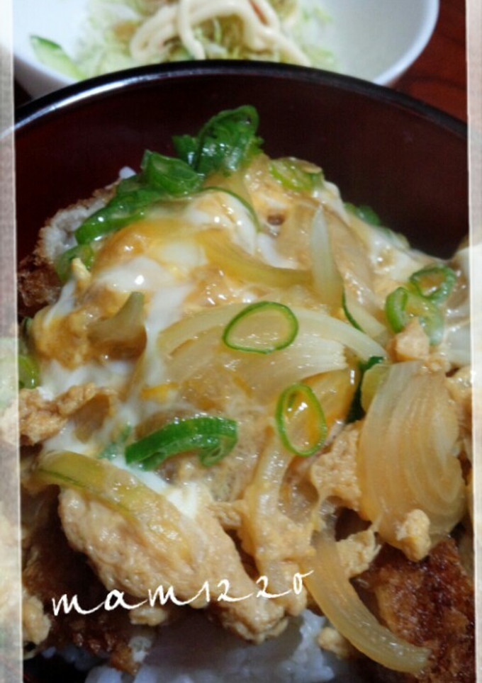 本つゆ使用で簡単☆カツ丼-レシピのメイン写真
