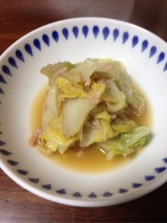 10分前でも簡単にできる!白菜のツナ煮-レシピのメイン写真