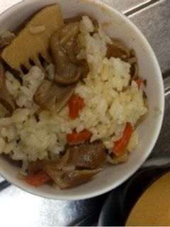 きのこたっぷりまぜごはん-レシピのメイン写真