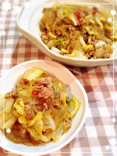 ★白菜と春雨のひき肉うま煮★-レシピのメイン写真