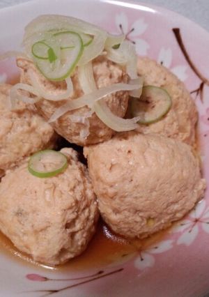 しょうがでほっこり♪うちの鶏だんご-レシピのメイン写真