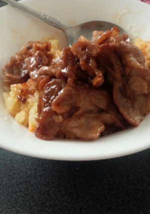 焼肉のせチャーハン-レシピのメイン写真