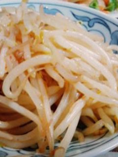 だしの素で作る!もやしのピリ辛炒め-レシピのメイン写真
