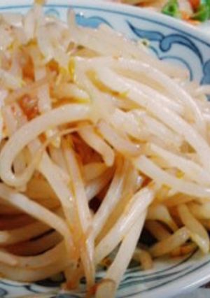 だしの素で作る！もやしのピリ辛炒め-レシピのメイン写真