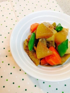 里芋とごぼうと大根の簡単煮物-レシピのメイン写真