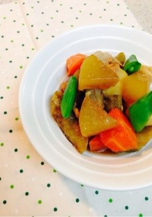 里芋とごぼうと大根の簡単煮物-レシピのメイン写真