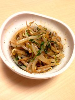 大人の!香味もやし炒め-レシピのメイン写真