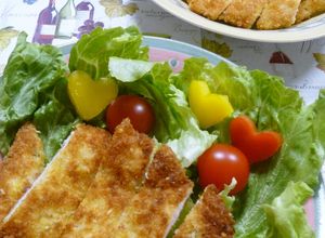 フライパンで作る　簡単チーズのチキンカツ-レシピのメイン写真
