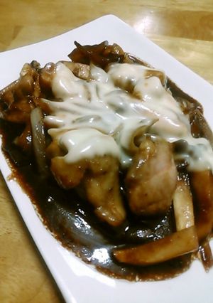 鶏肉とエリンギのみそチーズ炒め-レシピのメイン写真