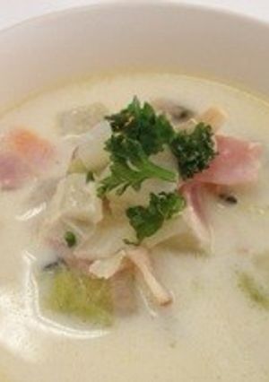 アサリのクラムチャウダー-レシピのメイン写真
