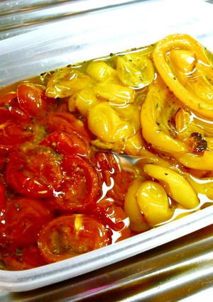 焼きトマトとパプリカのオイル漬け-レシピのメイン写真