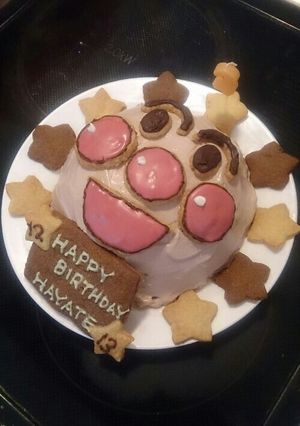 ドーム型☆アンパンマンケーキ-レシピのメイン写真