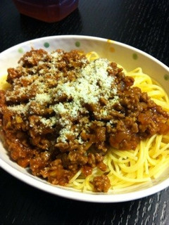 ミートソーススパゲッティ-レシピのメイン写真