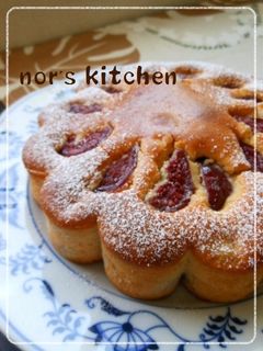 HMで!無花果コンポートのケーキ-レシピのメイン写真