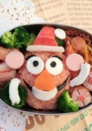 クリスマストイストーリーポテトヘッド 弁-レシピのメイン写真