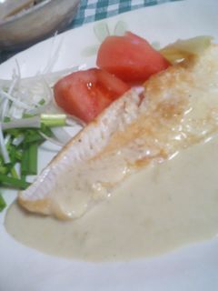 白身魚のソテー★牡蠣ソース添え-レシピのメイン写真