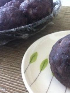 簡単!あんこが美味!小豆から作るおはぎ-レシピのメイン写真