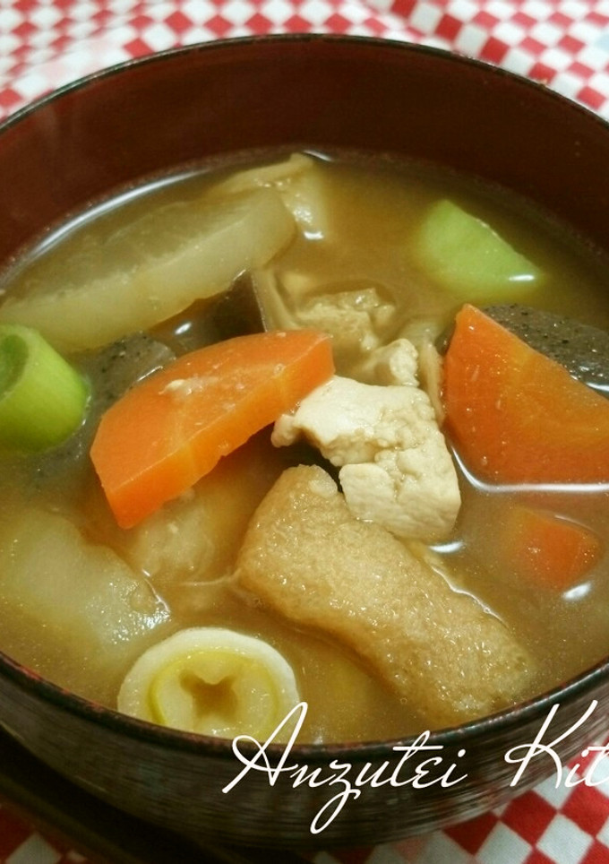 みそ仕立てのけんちん汁-レシピのメイン写真