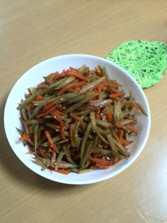 簡単☆きんぴらごぼう-レシピのメイン写真