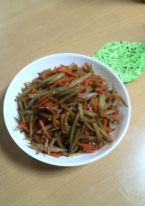 簡単☆きんぴらごぼう-レシピのメイン写真