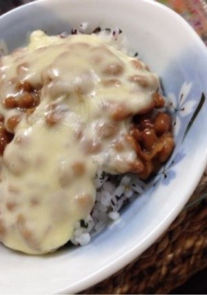 メモ用★納豆チーズご飯-レシピのメイン写真