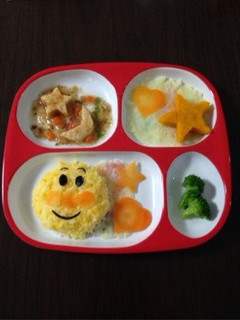 1歳バースデープレート-レシピのメイン写真