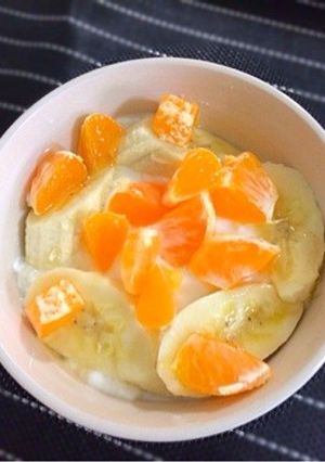 ホットヨーグルトのフルーツパフェ-レシピのメイン写真