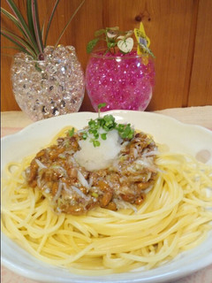 じゃこと納豆のパスタ-レシピのメイン写真
