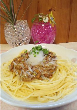 じゃこと納豆のパスタ-レシピのメイン写真