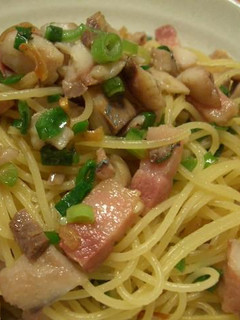 アジとベーコンのパスタ-レシピのメイン写真